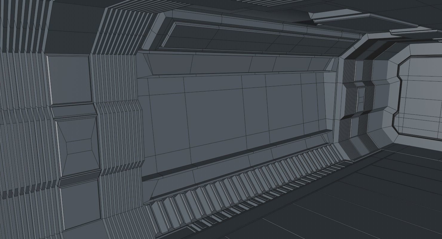Sci Fi Interior 3D model_16