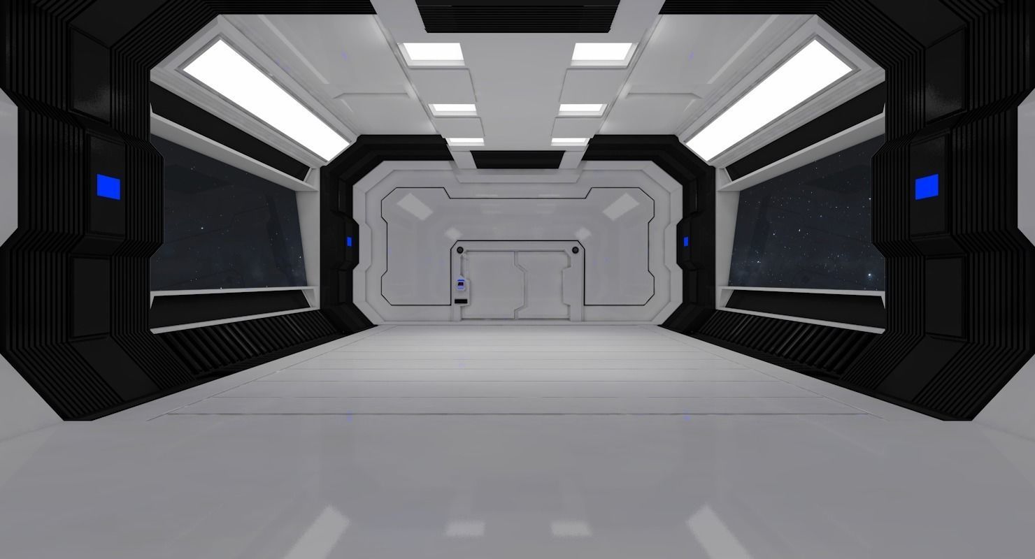 Sci Fi Interior 3D model_3