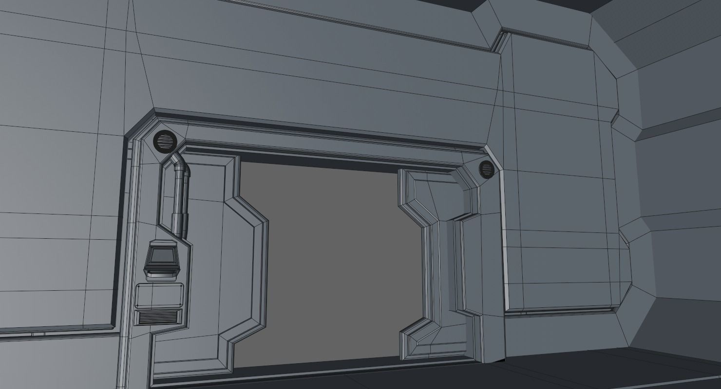 Sci Fi Interior 3D model_26