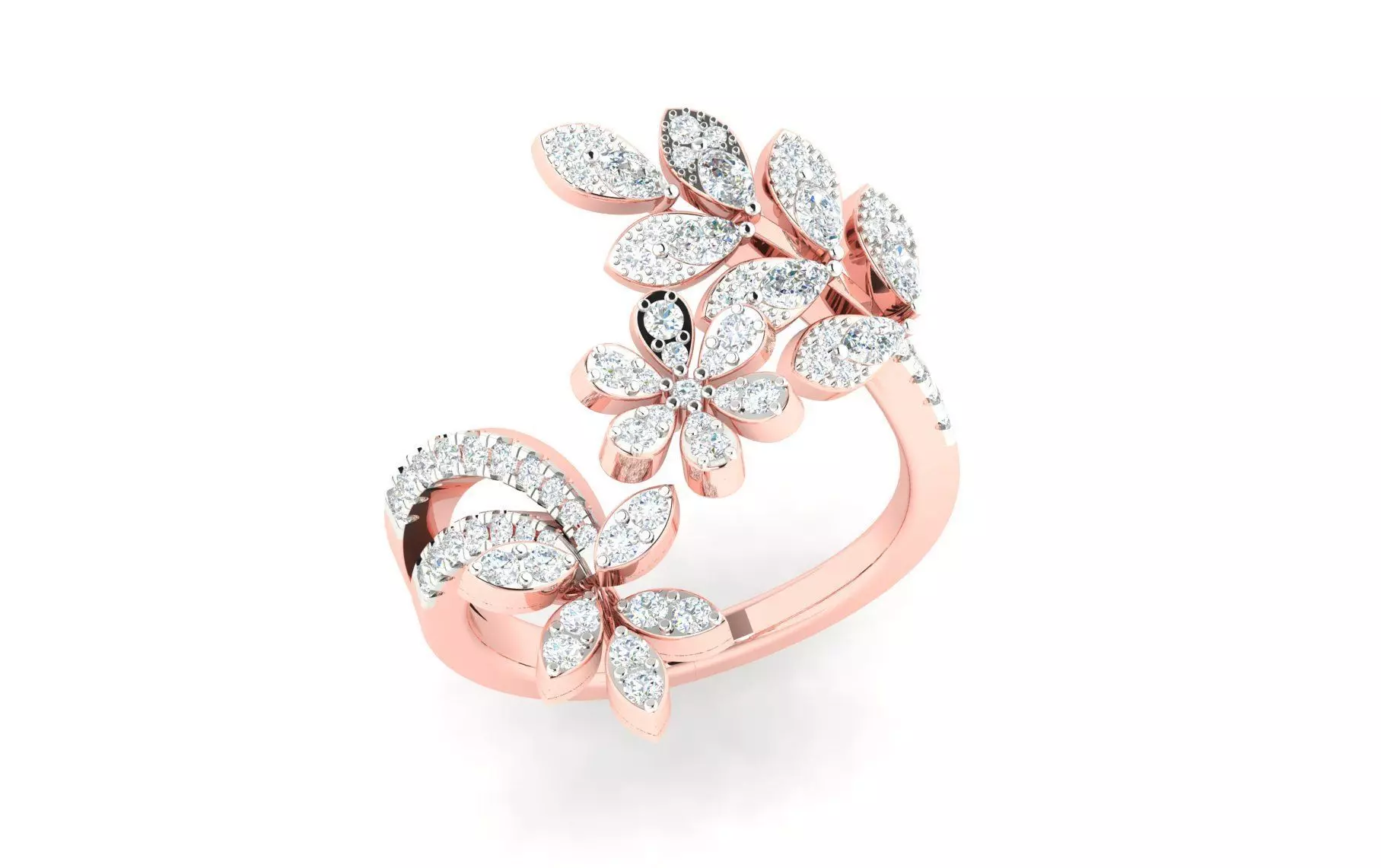 Women ring 3dm stl render detail 3D print model 3D print model_0