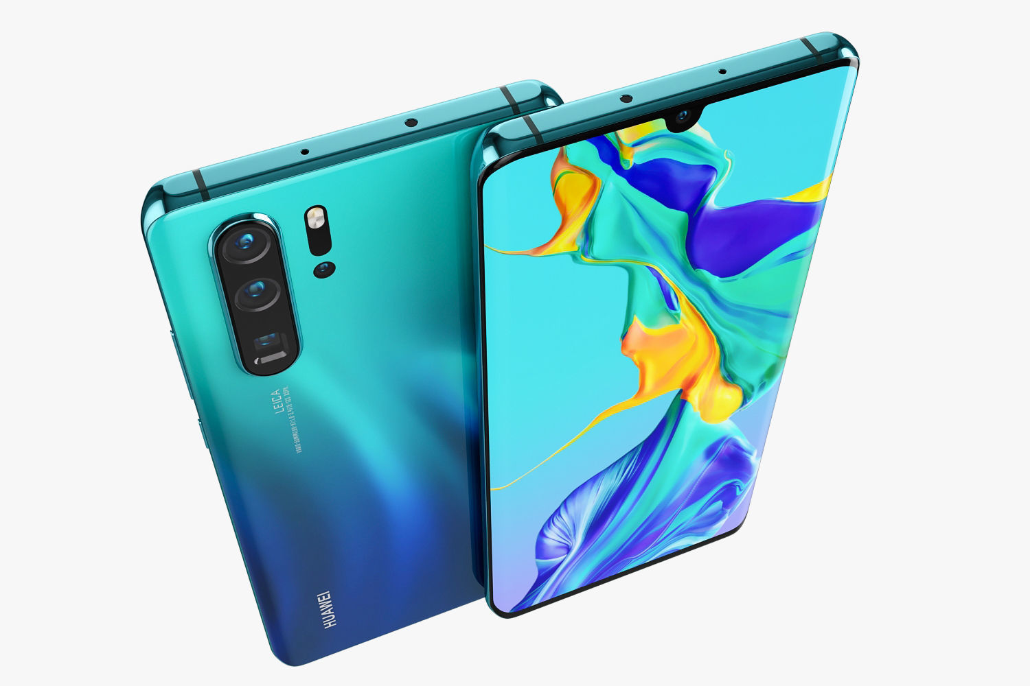 Huawei P30 Pro Aurora 3D model_6