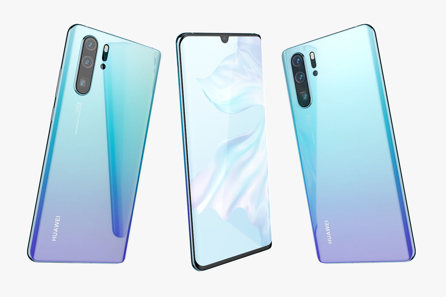 Huawei P30 Pro Breathing Crystal 3D model_3