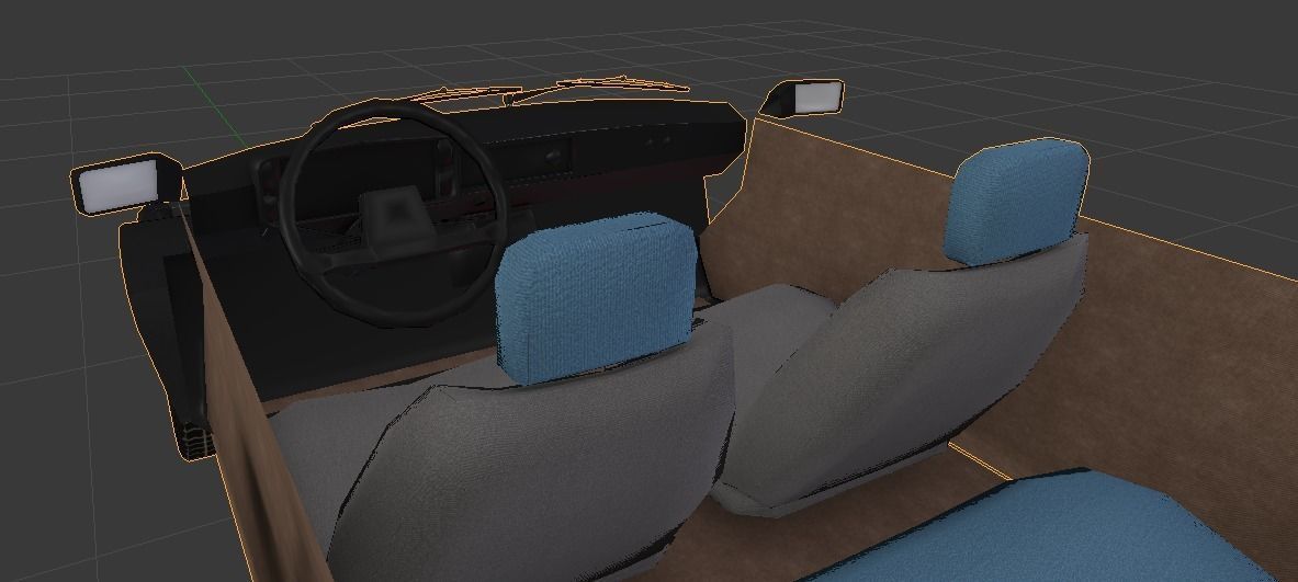 Lada Riva Low Poly Low-poly 3D model_9