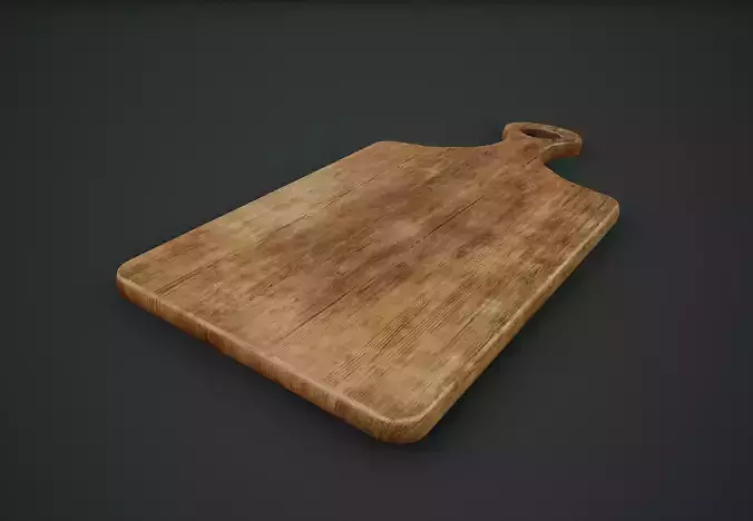 Cutting Board PBR Game Ready