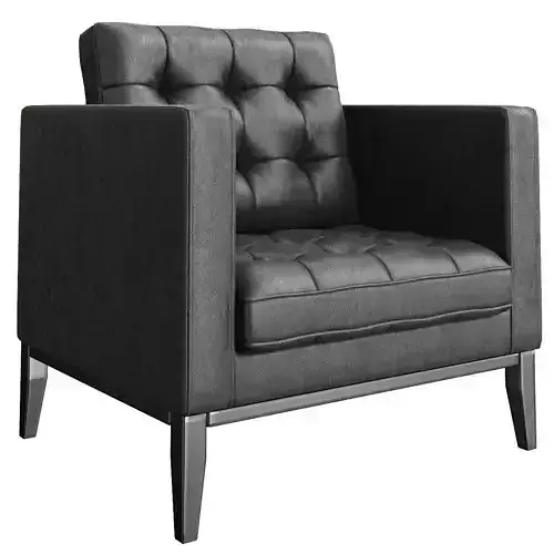 Armchair  AC Lounge ALG104 CITTERIO Leather 3d model