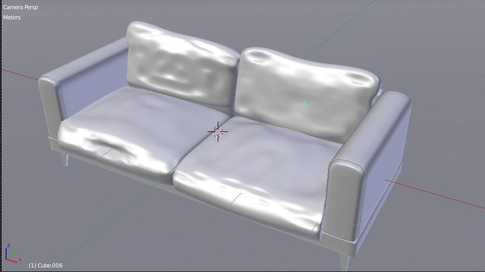 Couch sofa Free 3D model_1