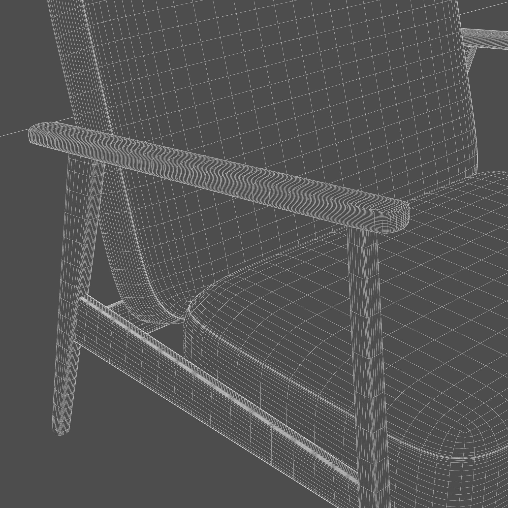 Lounge Chair 3D model_6