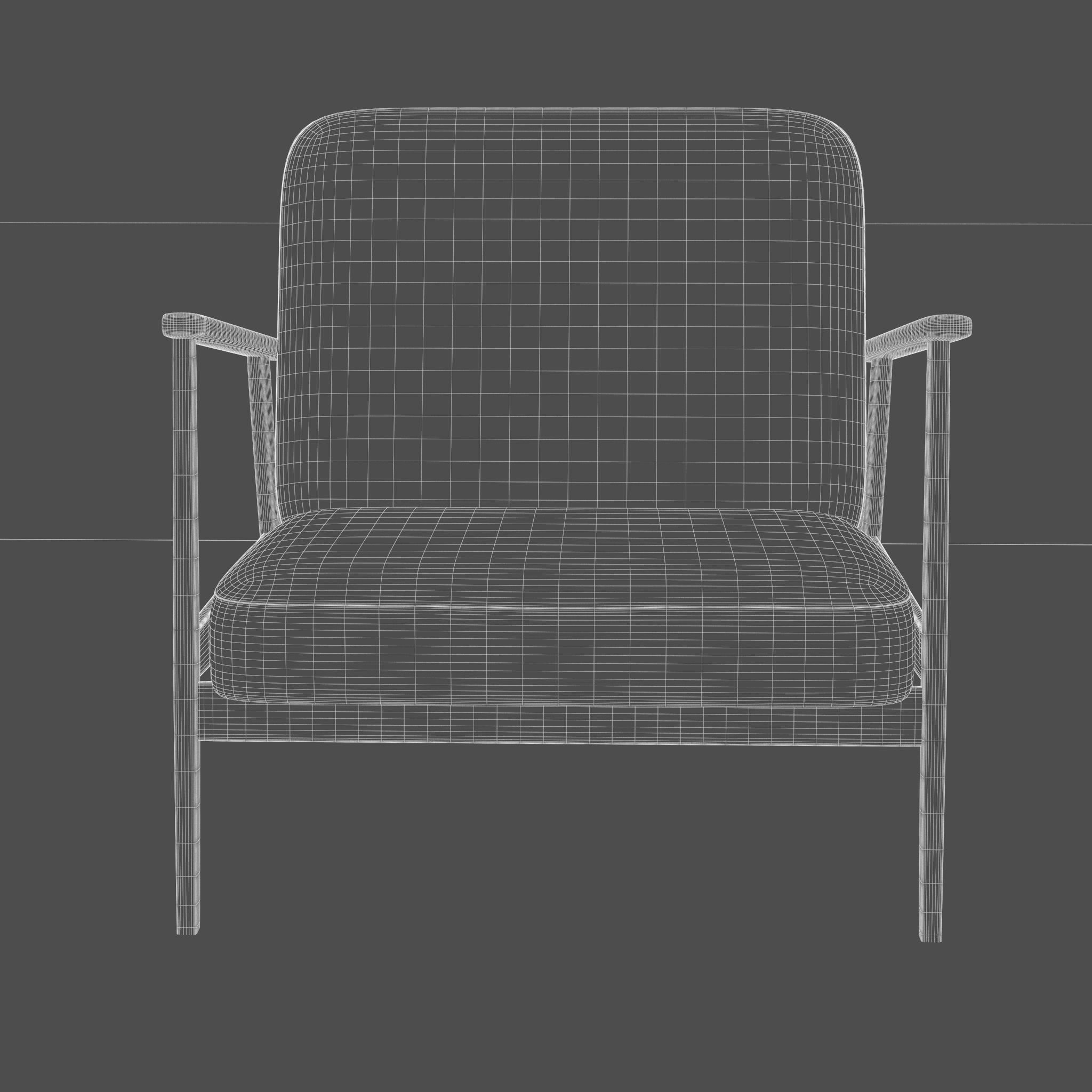 Lounge Chair 3D model_7