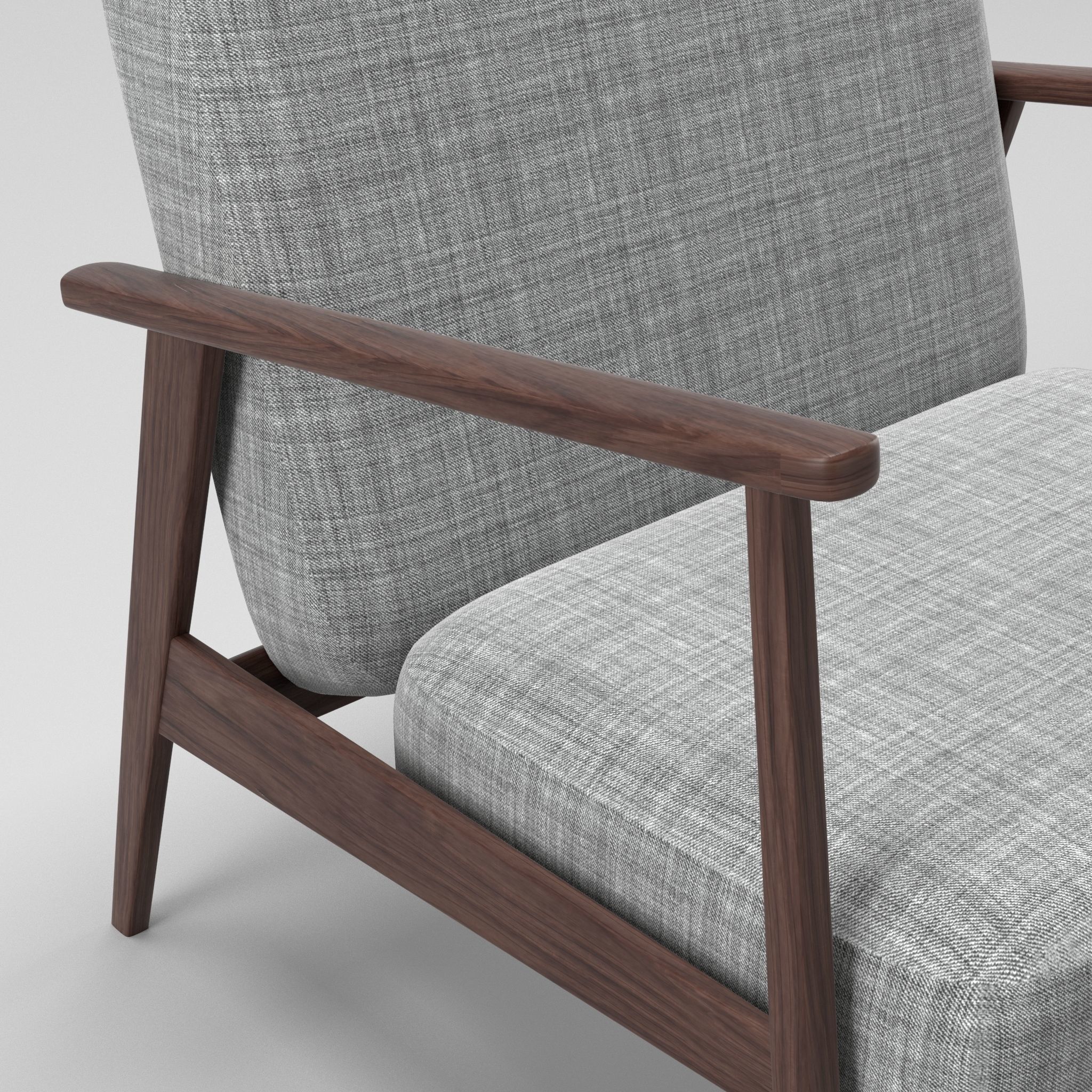 Lounge Chair 3D model_2