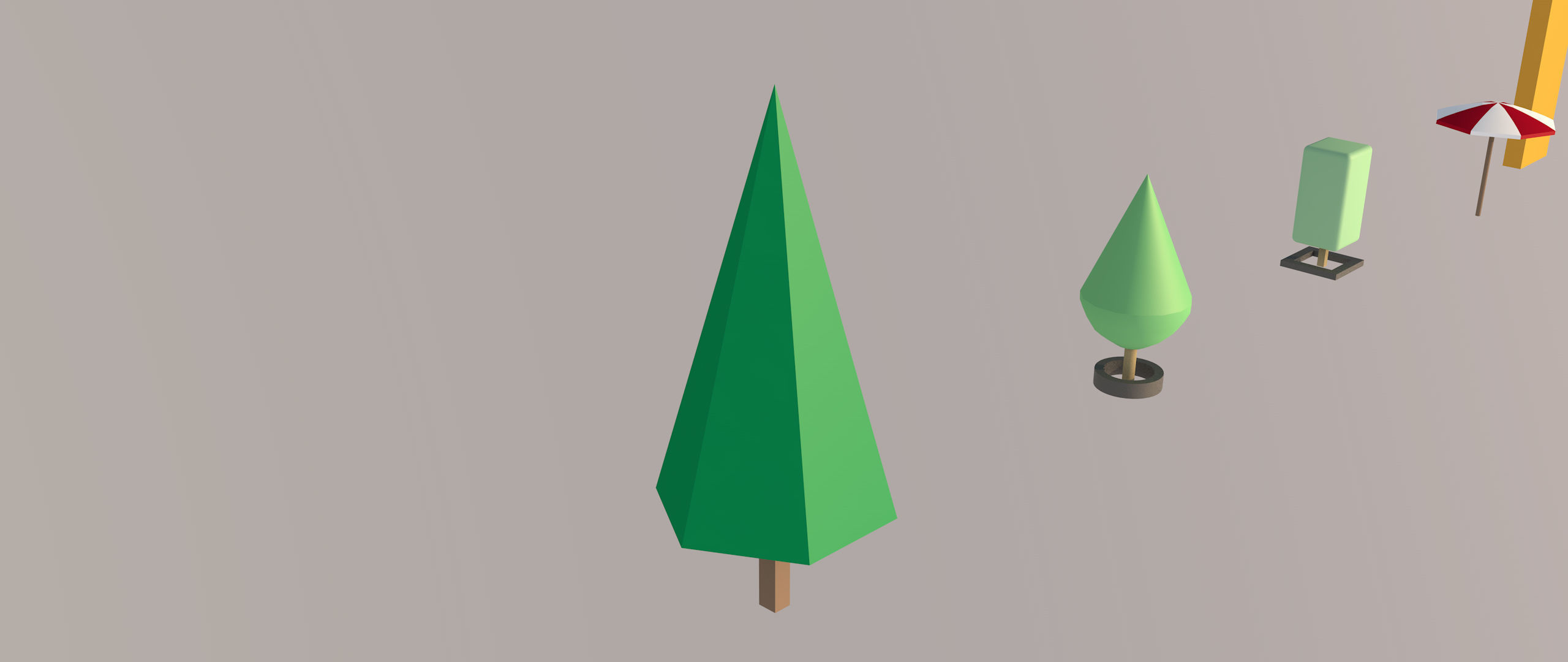 little things Low-poly 3D model_2