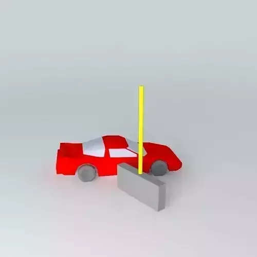 Red Sportster Radio controlled