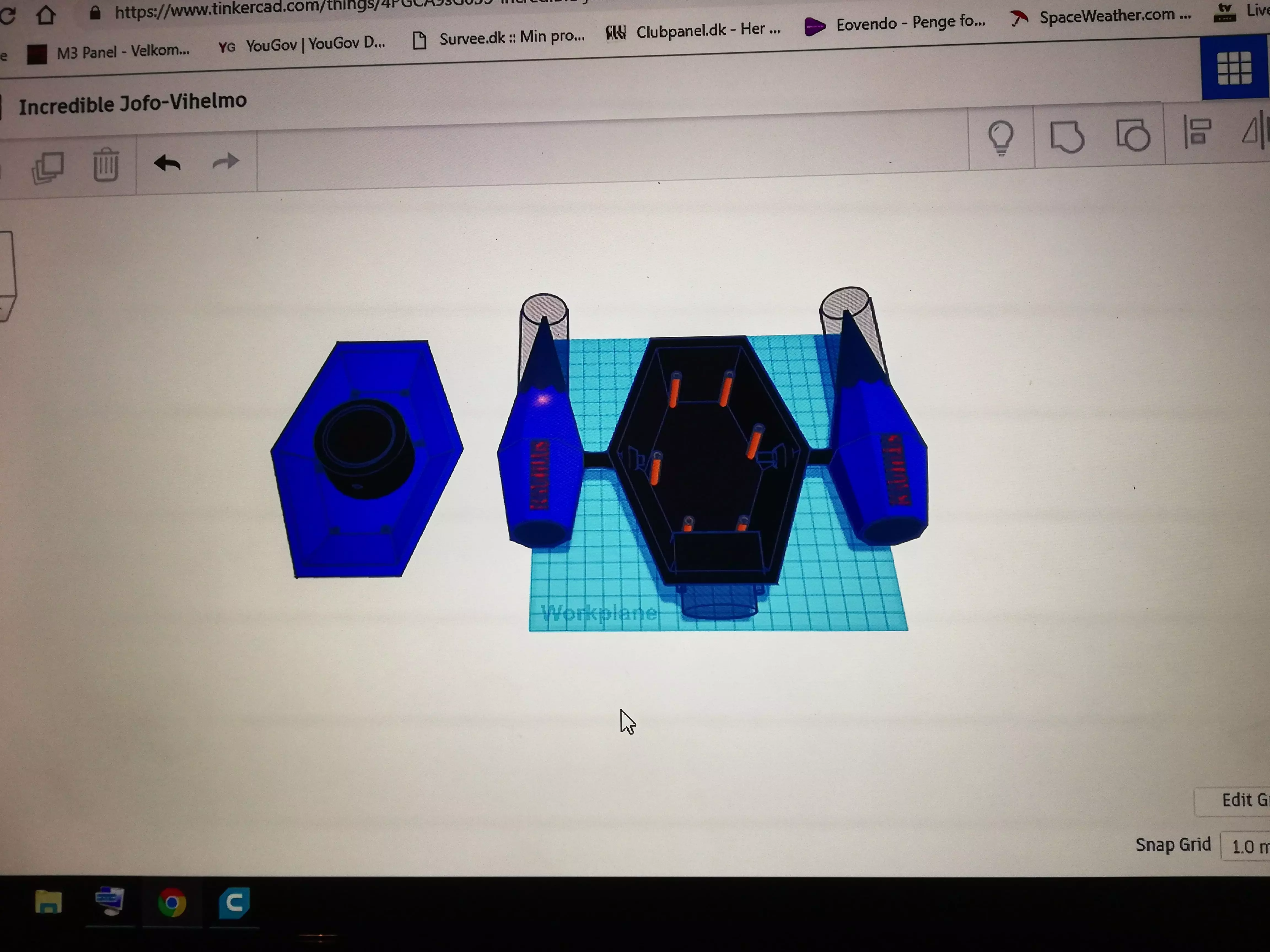 fully 3d printed rov 3D print model_0