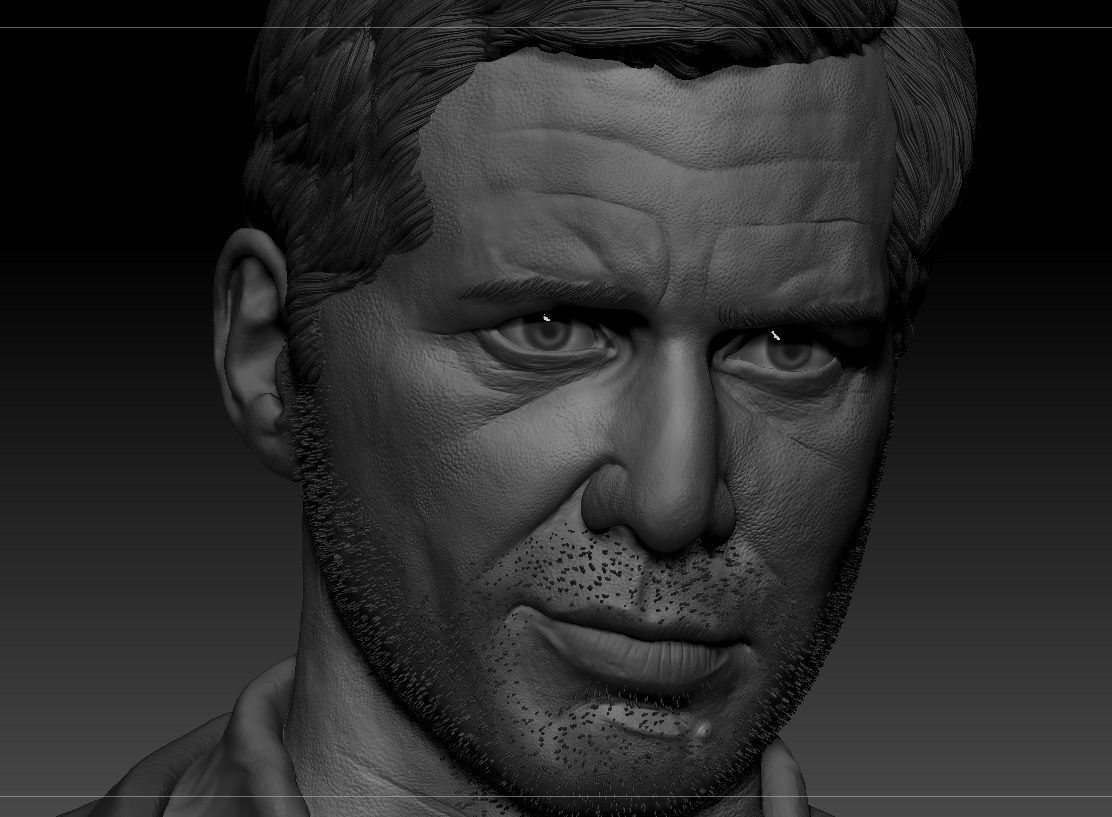 Harrison Ford Indiana Jones 3D print model_13