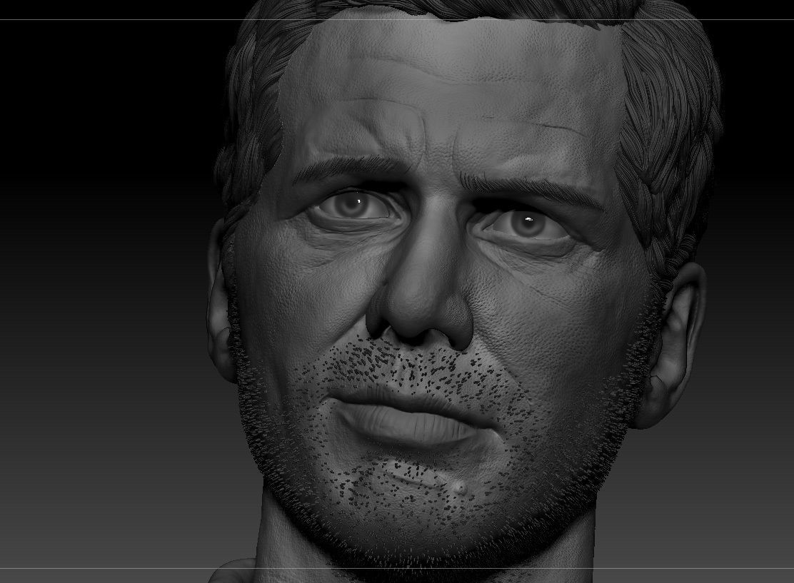 Harrison Ford Indiana Jones 3D print model_12