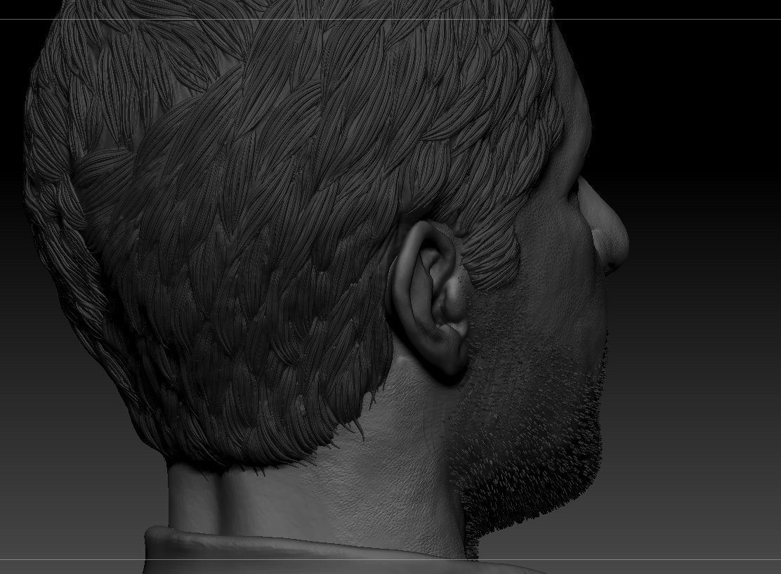 Harrison Ford Indiana Jones 3D print model_14