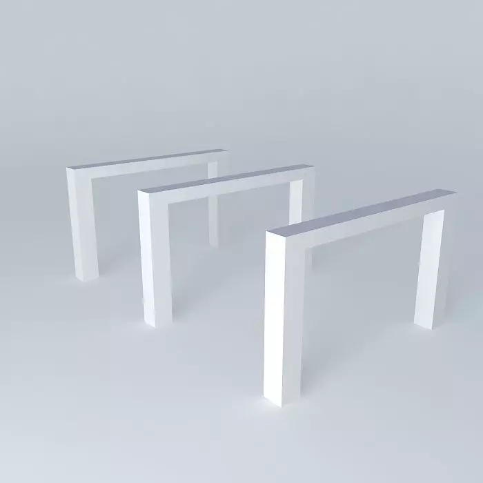 Bows over track Free 3D model_0