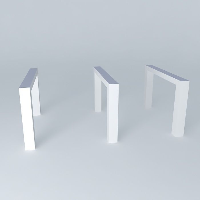 Bows over track Free 3D model_2