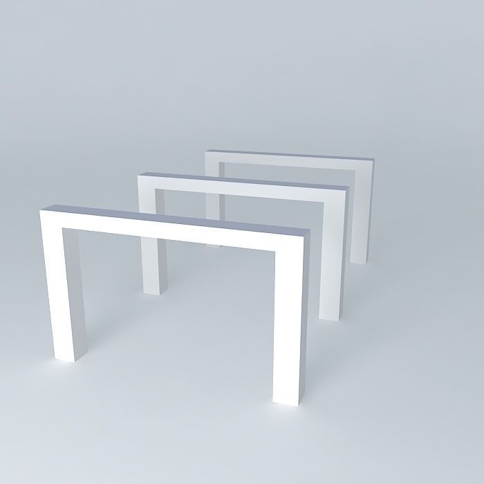 Bows over track Free 3D model_1