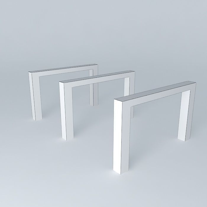 Bows over track Free 3D model_3