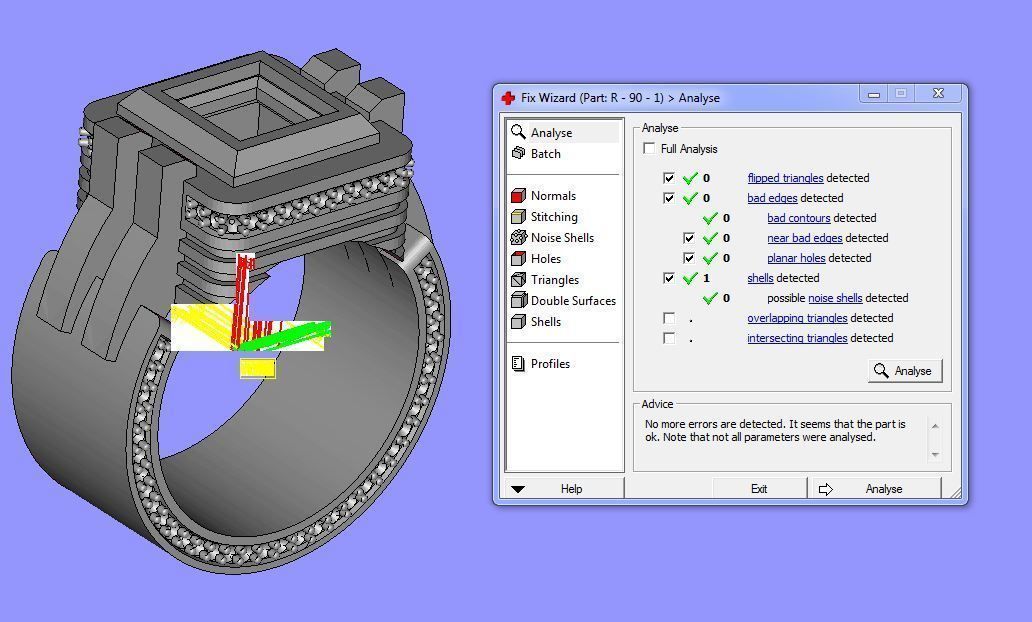 Ring 90 3D print model_12