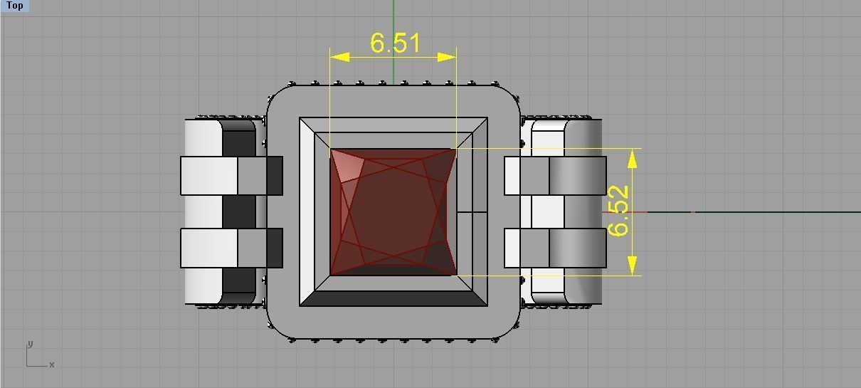 Ring 90 3D print model_9