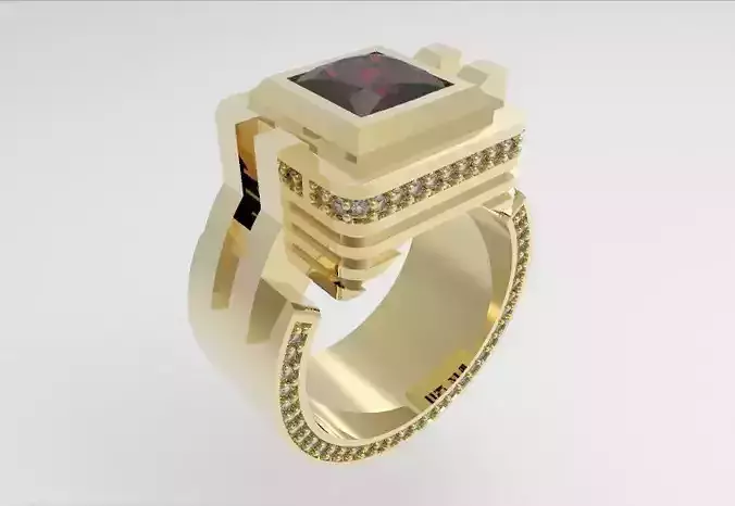 Ring 90 3D print model
