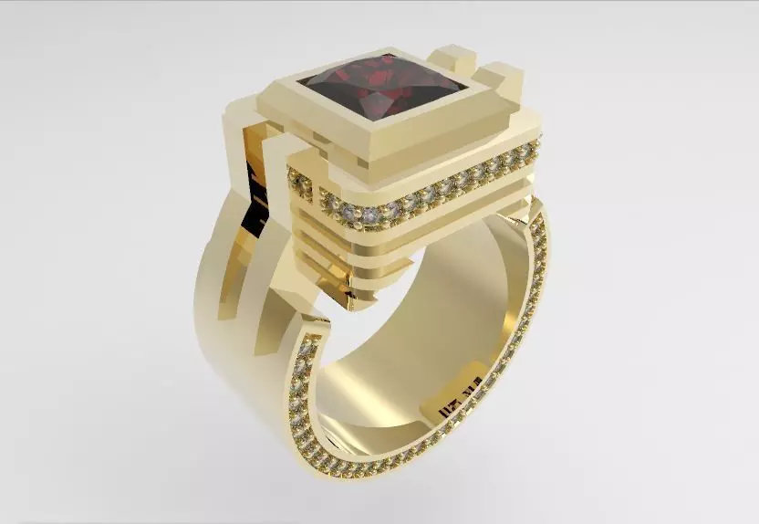 Ring 90 3D print model_0