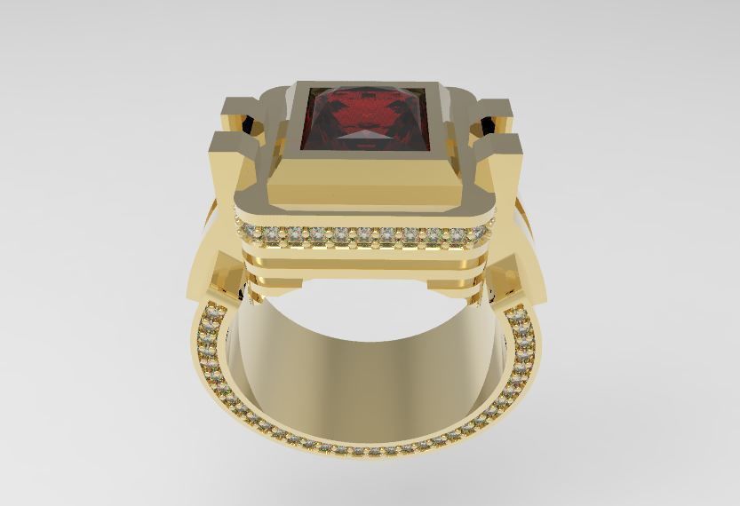 Ring 90 3D print model_4