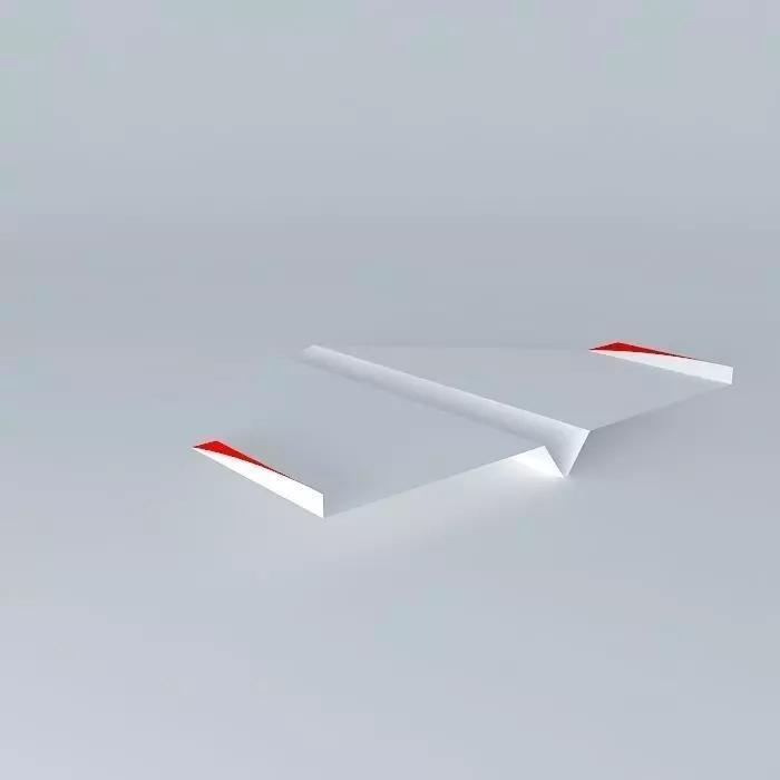Paper Plane Free 3D model