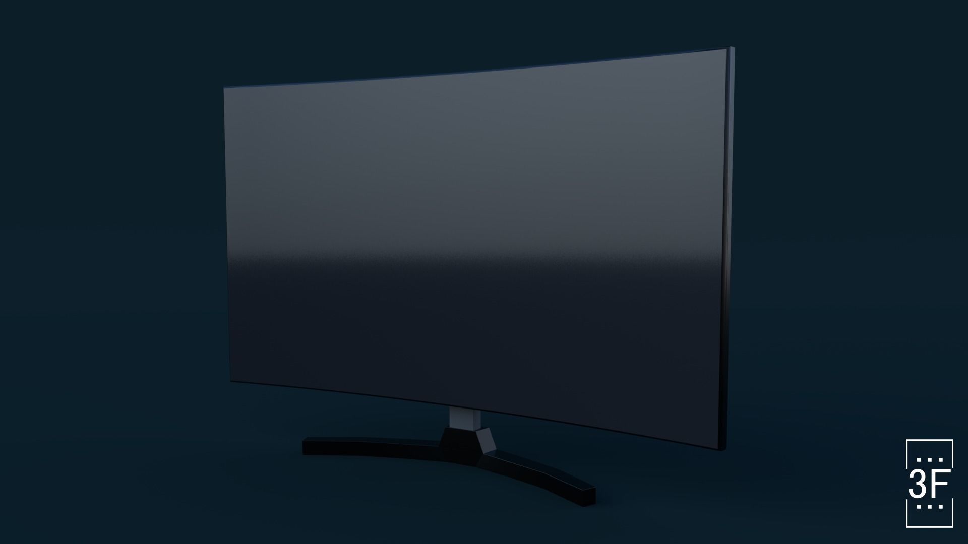 Tv electronic low poly