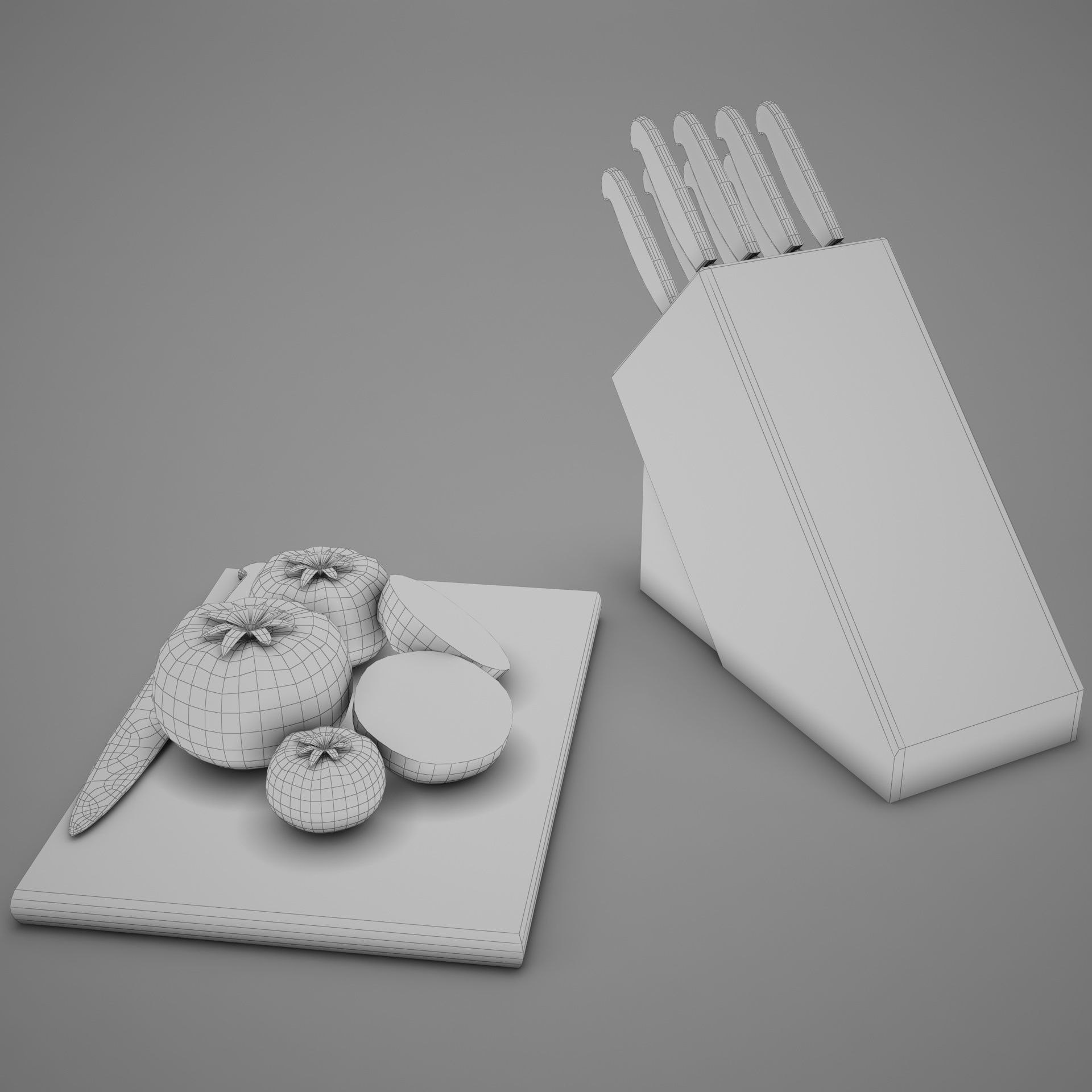 Tomatoes and Knifes 3D model_25