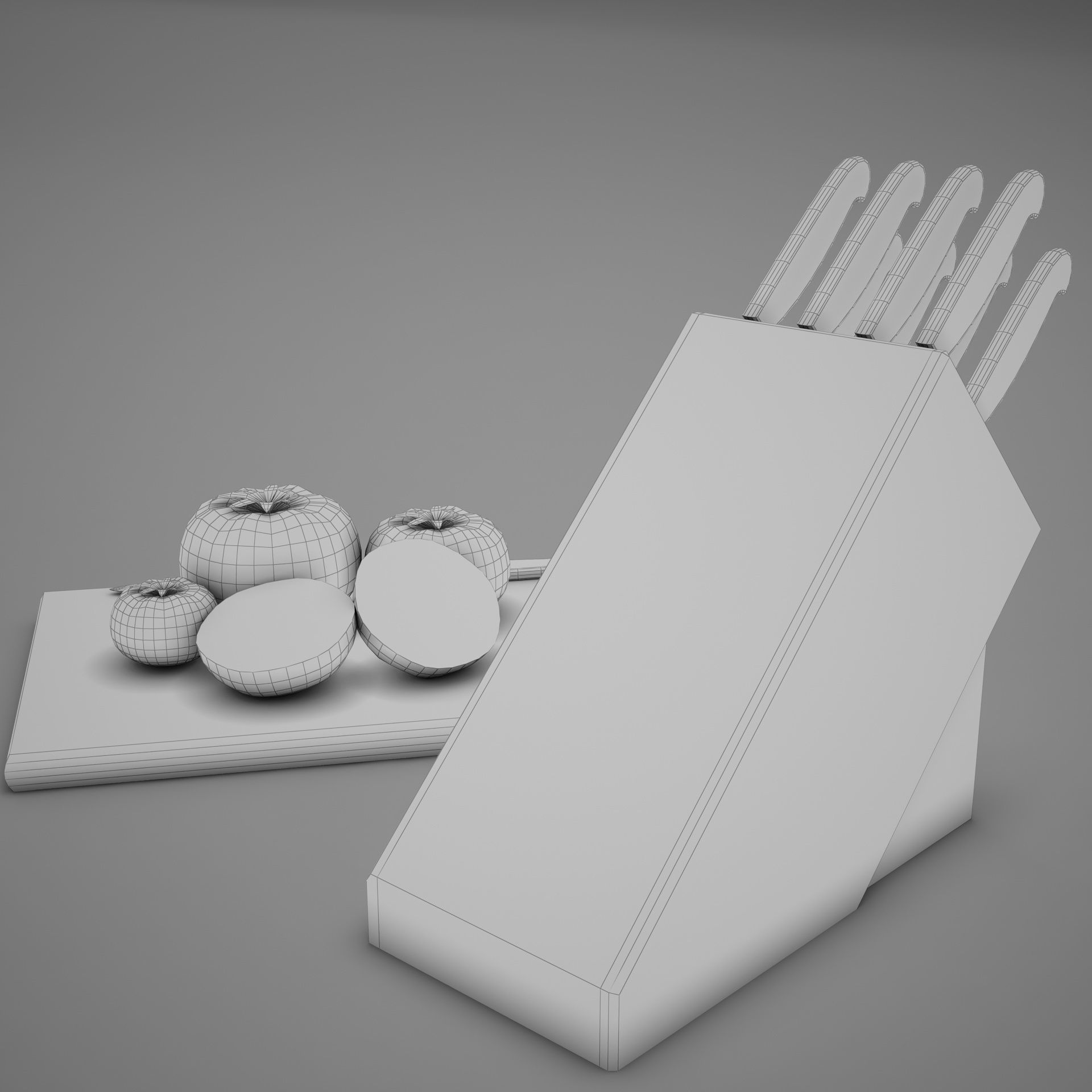Tomatoes and Knifes 3D model_17