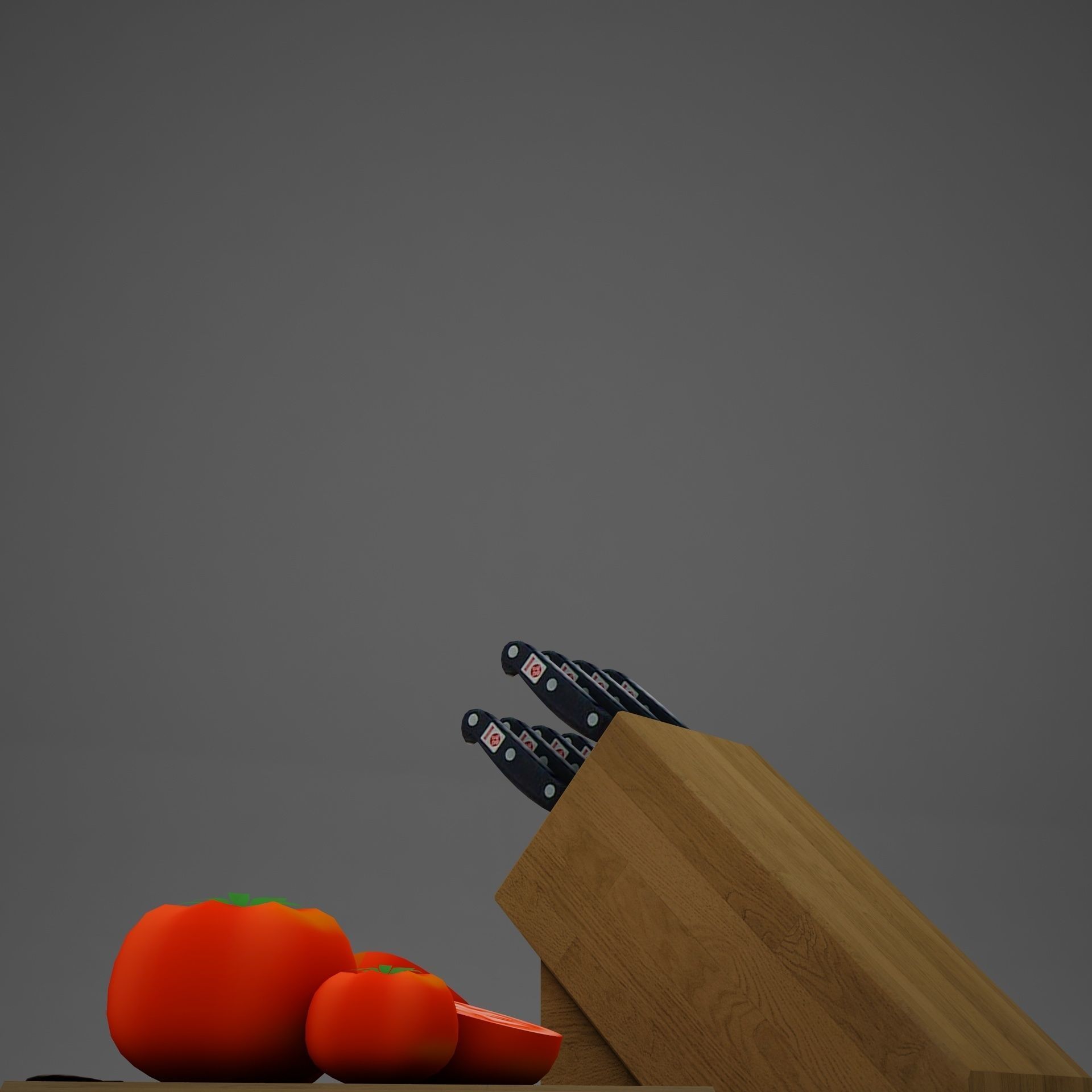Tomatoes and Knifes 3D model_8