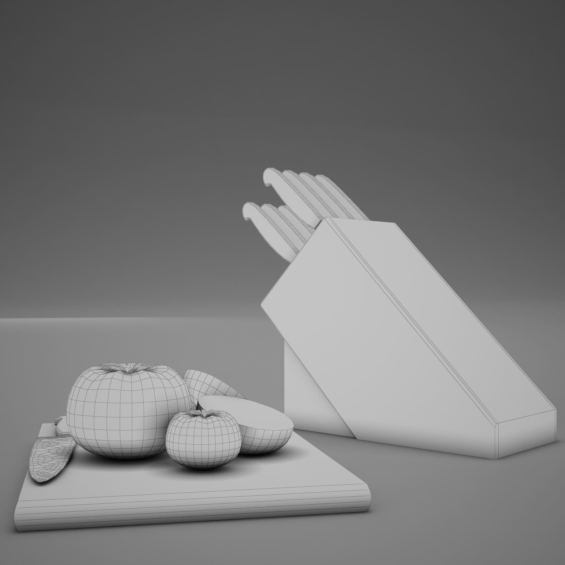Tomatoes and Knifes 3D model_13