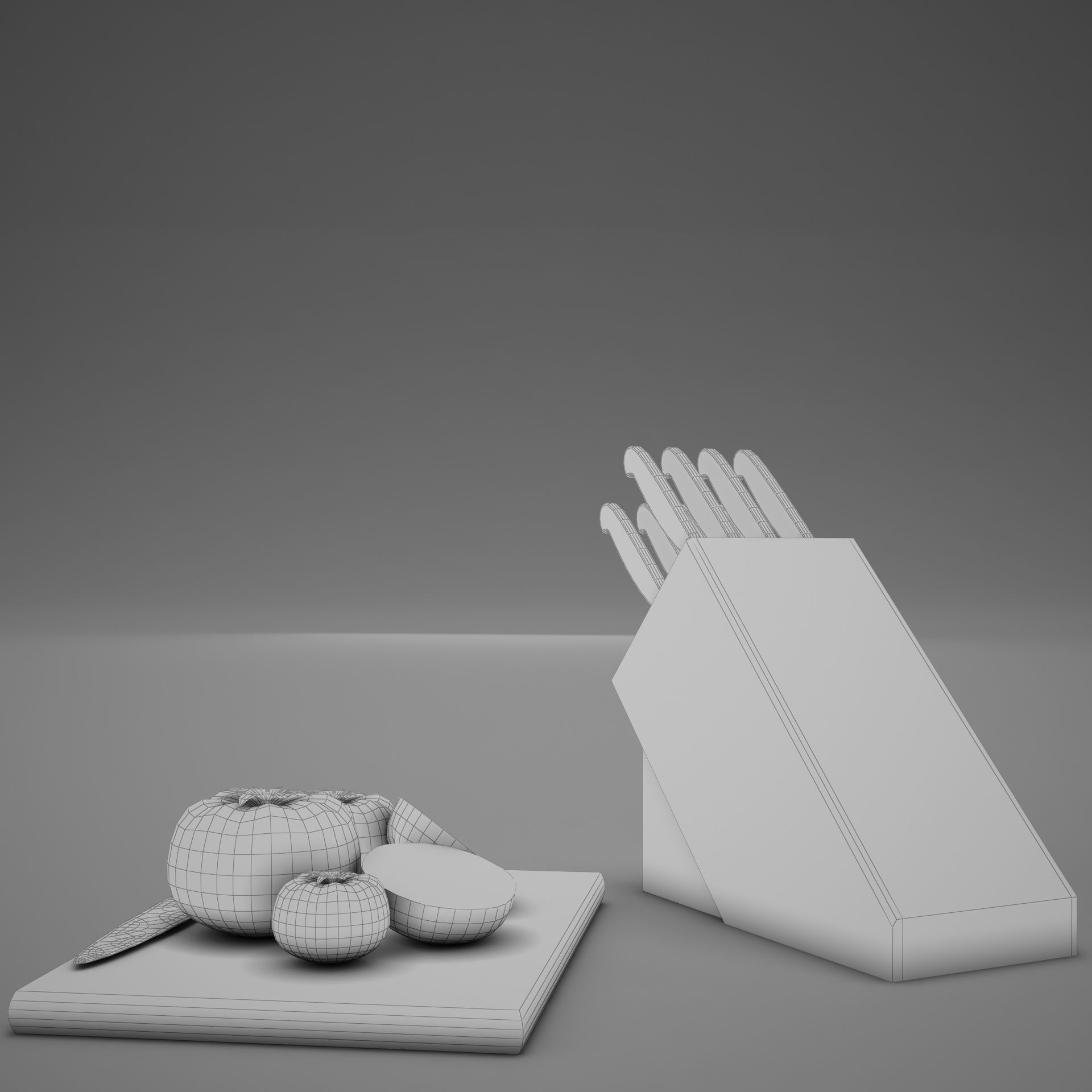 Tomatoes and Knifes 3D model_15