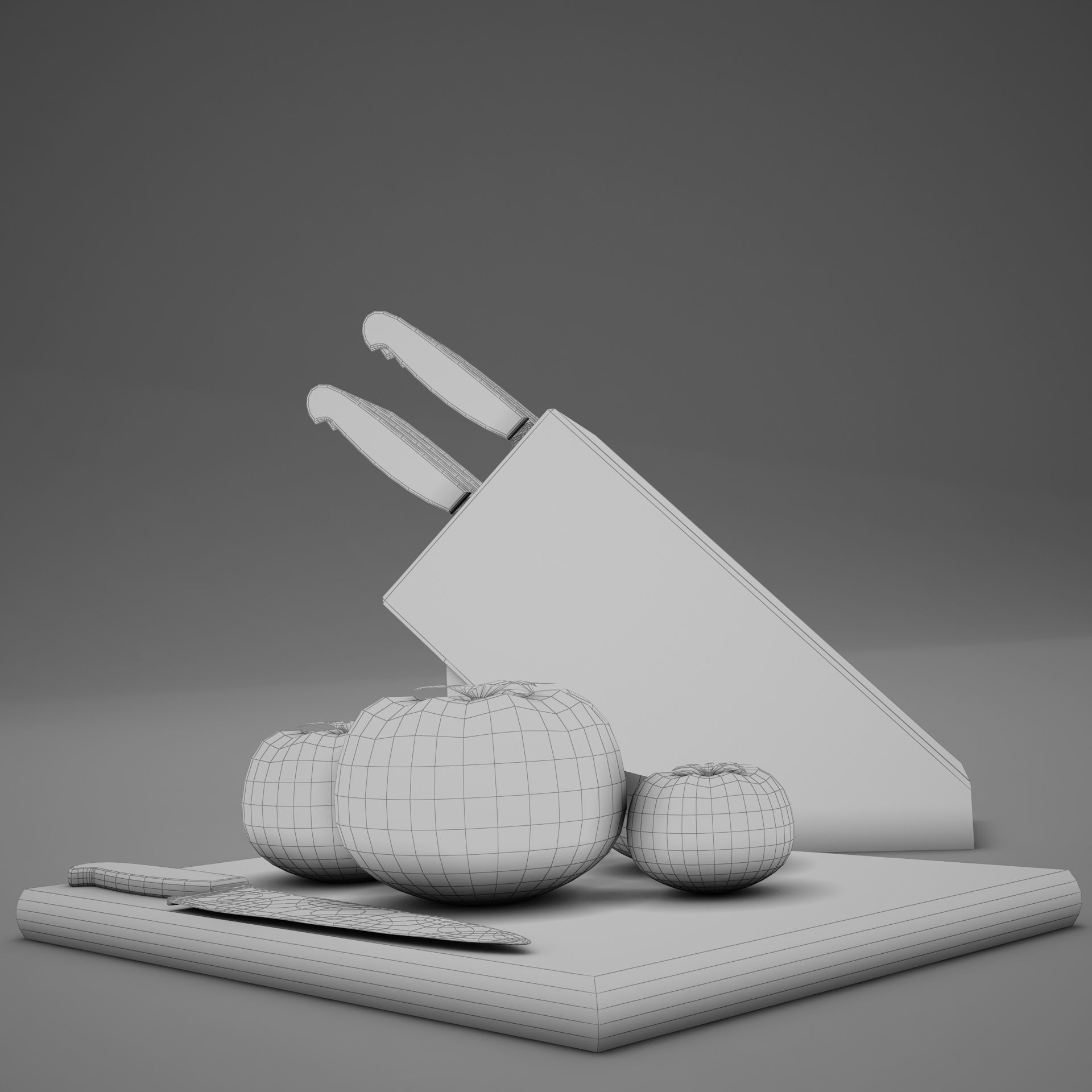 Tomatoes and Knifes 3D model_18