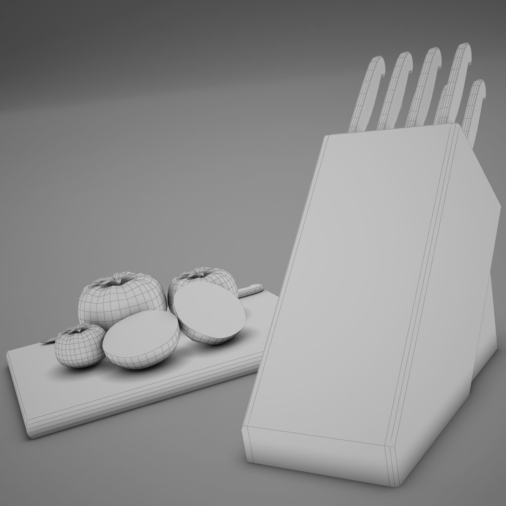 Tomatoes and Knifes 3D model_19