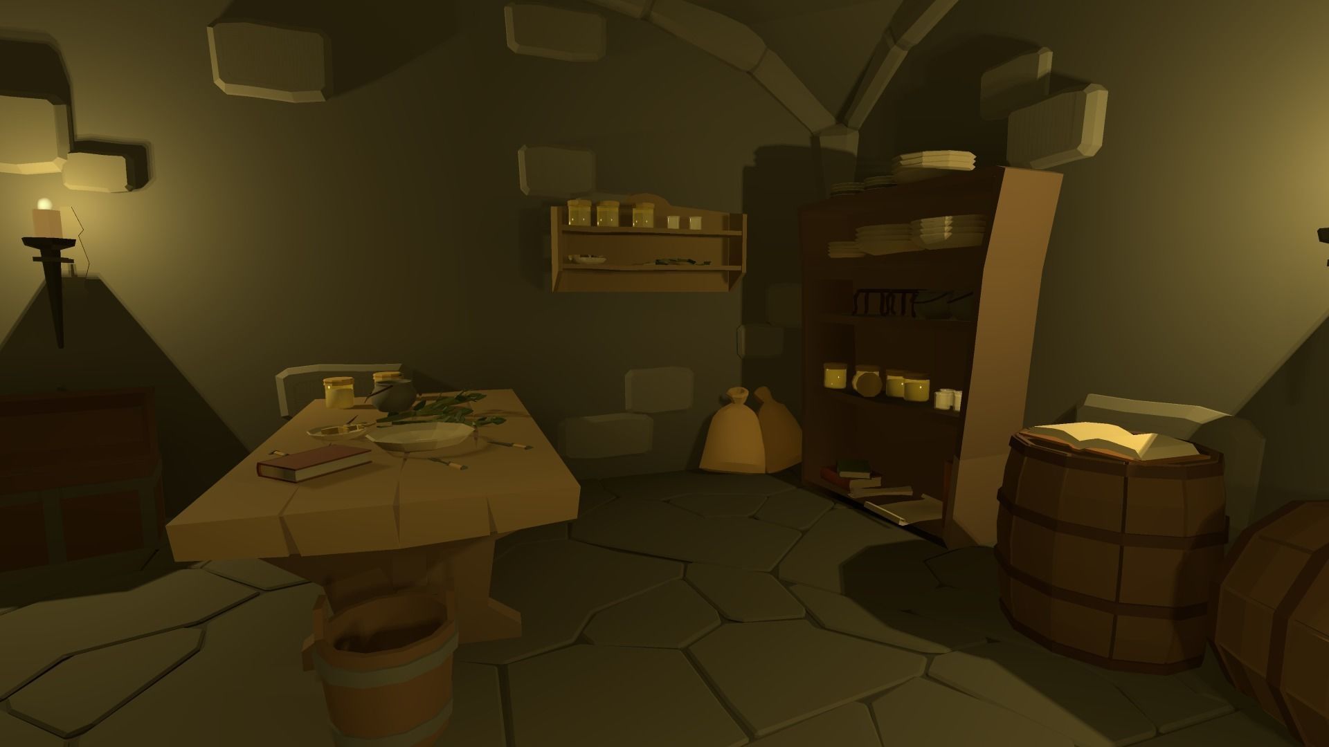 Ultimate Low Poly Dungeon Free low-poly 3D model_3