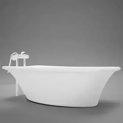 moder clasic hot tub 3D model