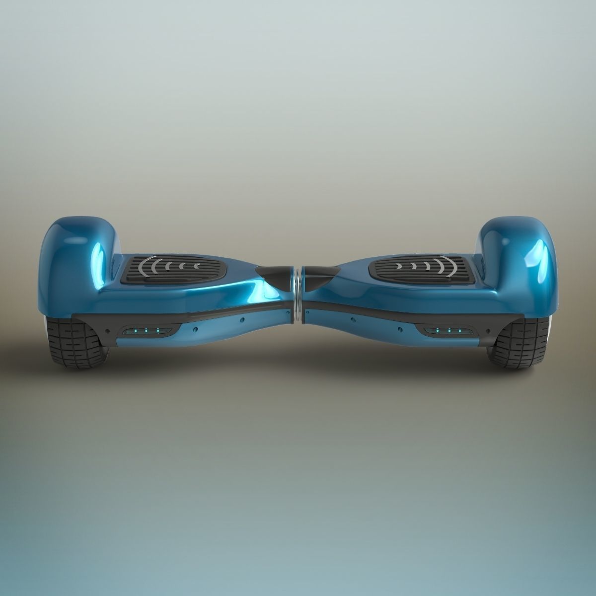 Gyro scooter 3D model_4