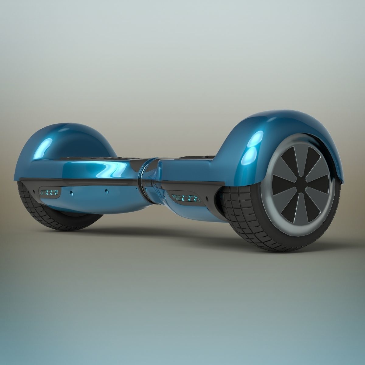 Gyro scooter 3D model_6