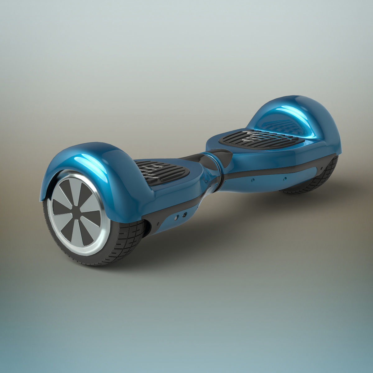 Gyro scooter 3D model_2