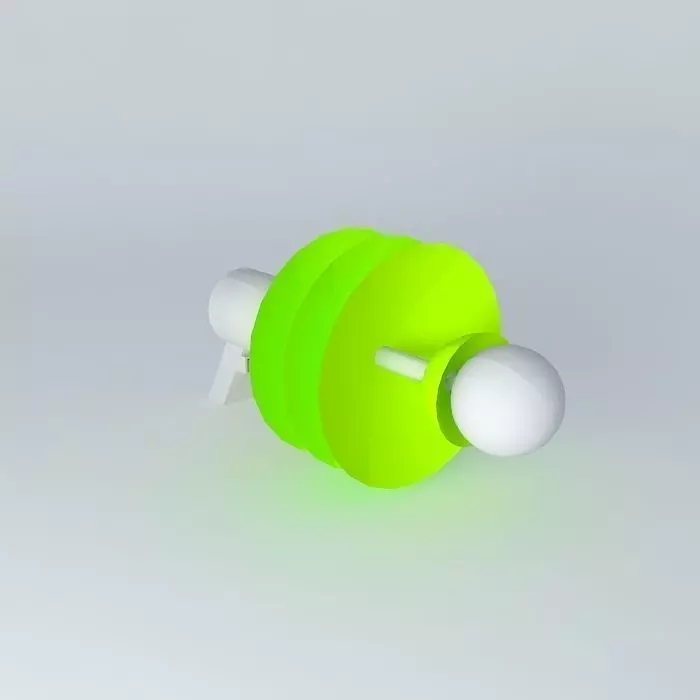 Phaser dumbbell Free 3D model_0