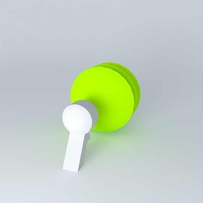 Phaser dumbbell Free 3D model_1
