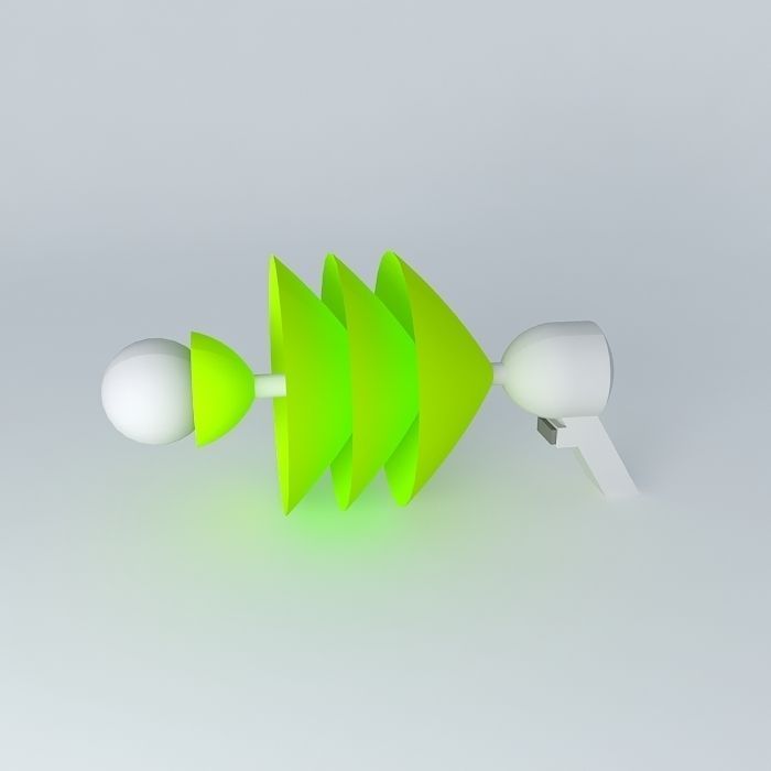Phaser dumbbell Free 3D model_2