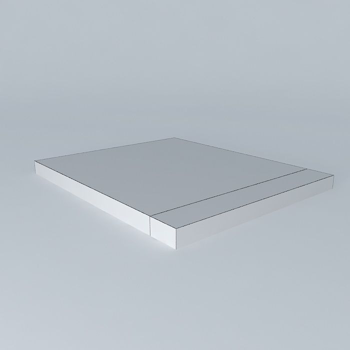 CD With cover Free 3D model_4