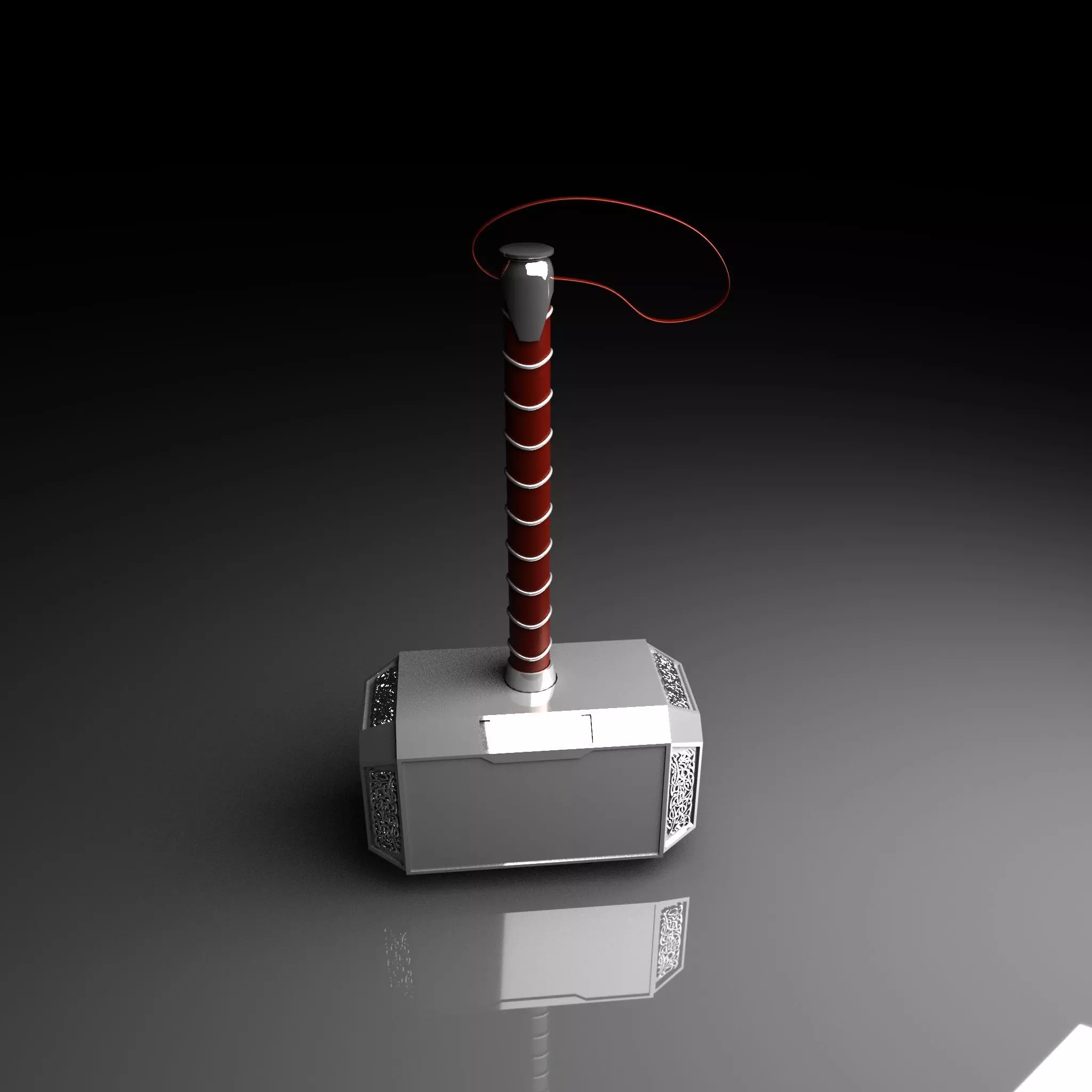 THOR HAMER 3D model_0