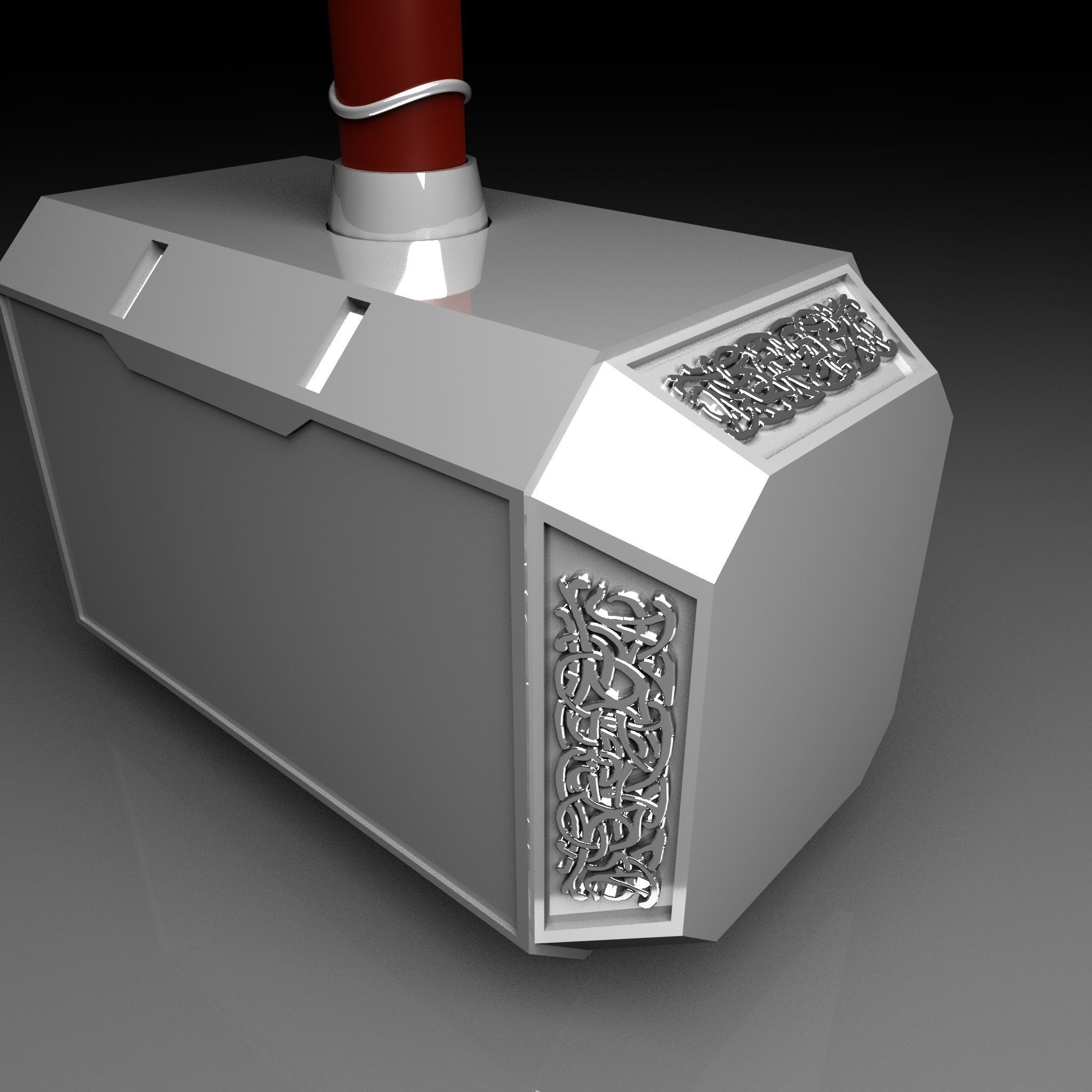 THOR HAMER 3D model_1