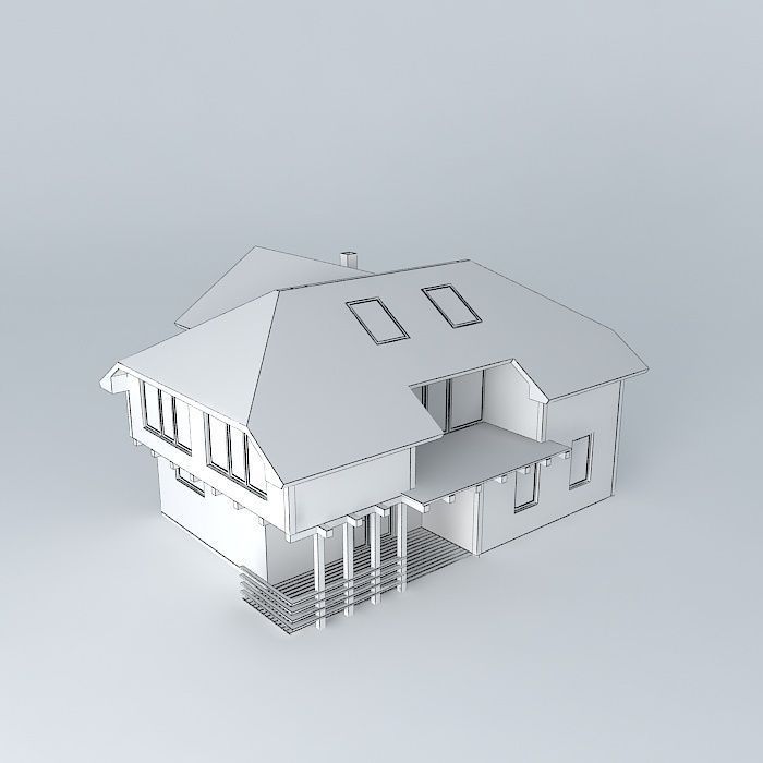 house Downloading this model please press the Likes Thank you 3D model_3