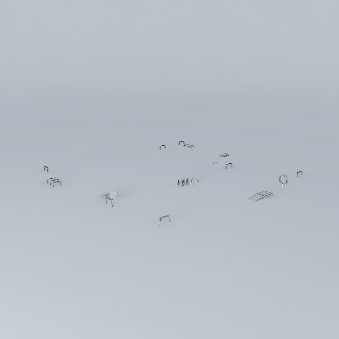 An example track Free 3D model_4